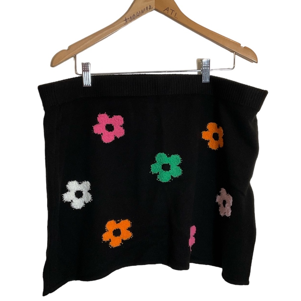 H&M Flower Knit Skirt Size XXL